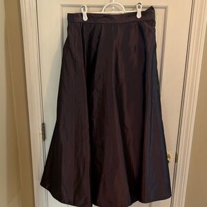 Maria pinto A-Line Women's Skirt in deep plum